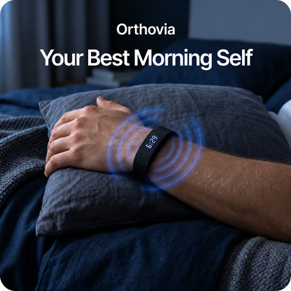 Onyx Vibration Alarm | Silent Wrist Wake Up for Heavy Sleepers